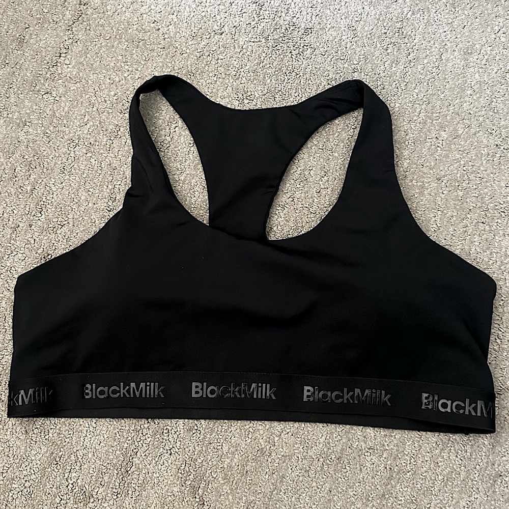 BlackMilk Clothing Power Up Banded Racer Crop XL